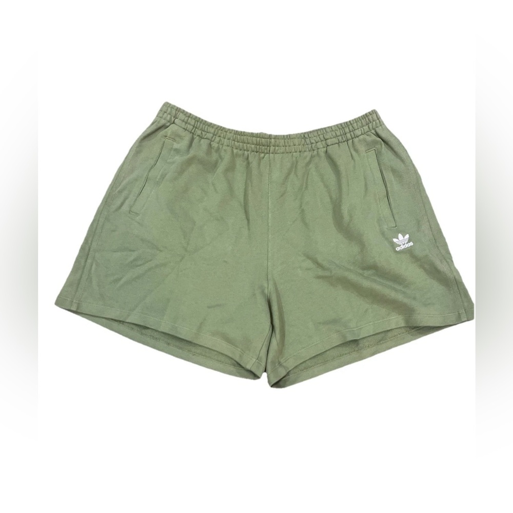 Adidas Women's Green Athletic Shorts